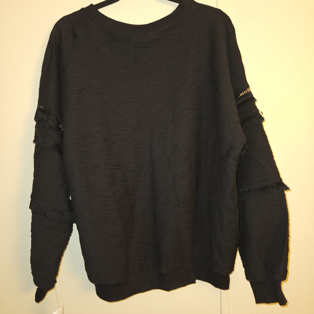 Elegant Black Women's Sweatshirt